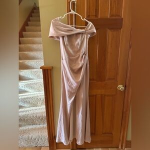 ASOS One Shoulder Blush Dress Prom dress bridesmaid dress